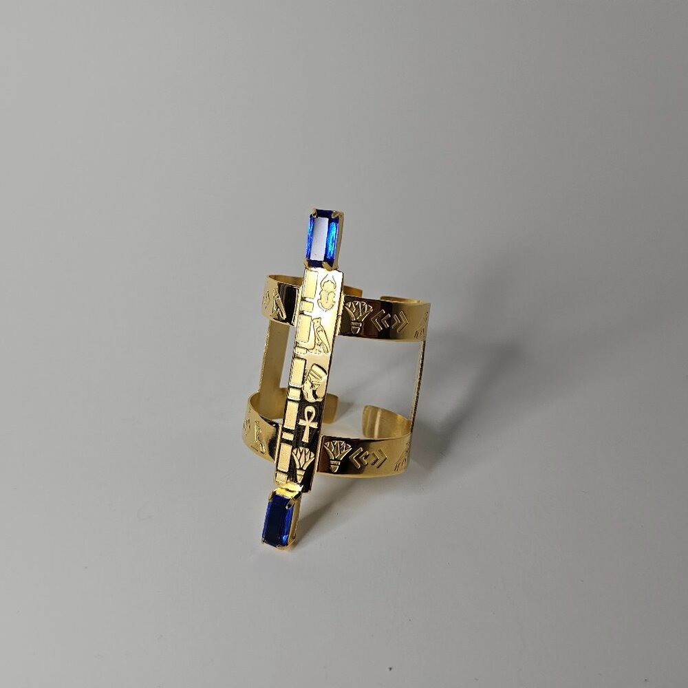 Ancient Egyptian Art Inspired Cuff